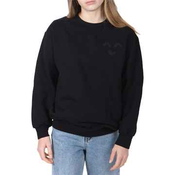 Finger In The Nose Loose Sweater Wind Black Macaroni